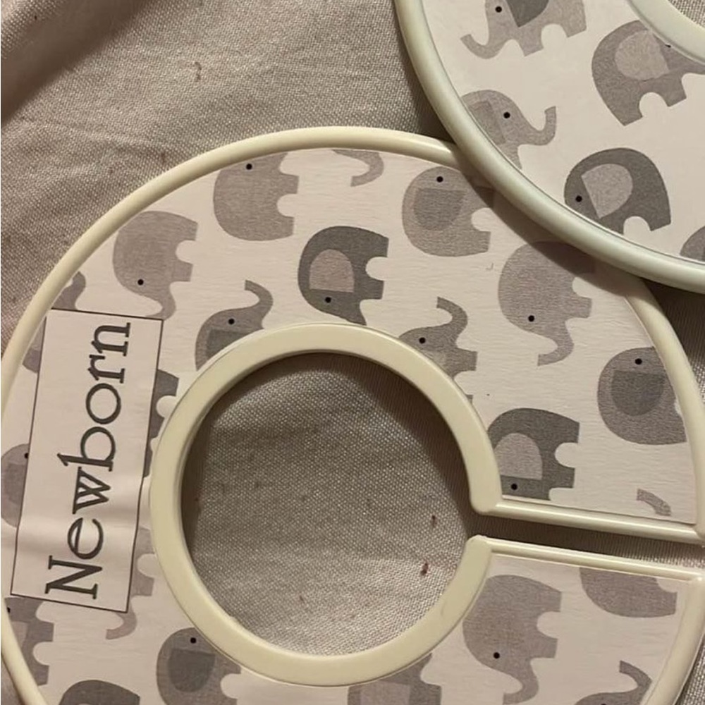 Baby closet organization